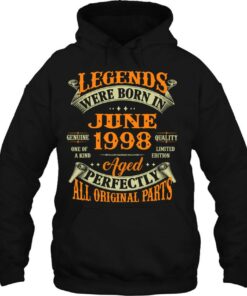 25Th Birthday Gift Legends Born In June 1998 25 Years Old 3
