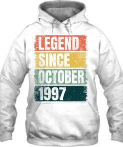 25Th Birthday Gifts Age 25 Years Legend Since October 1997 Years 3