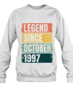 25Th Birthday Gifts Age 25 Years Legend Since October 1997 Years 4