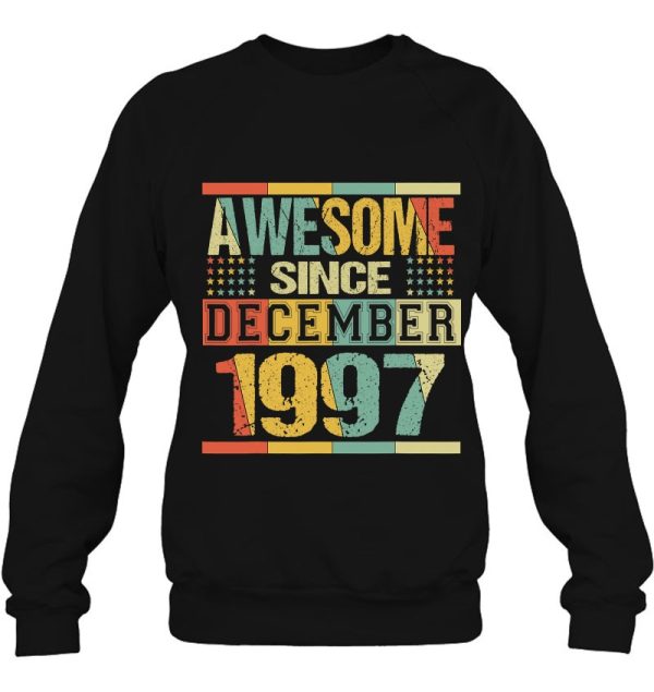 26 Years Old Awesome Since December 1997 26Th Birthday Retro