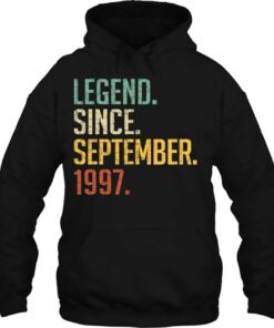 26 Years Old Gifts Legend Since September 1997 26Th Birthday 3