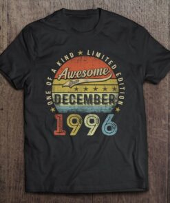 27Th Birthday Gift Awesome Since December 1996 27 Years Old 1