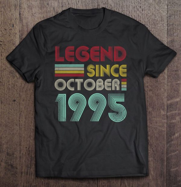 28 Years Old Gifts Legend Since October 1995 28Th Birthday Vintage