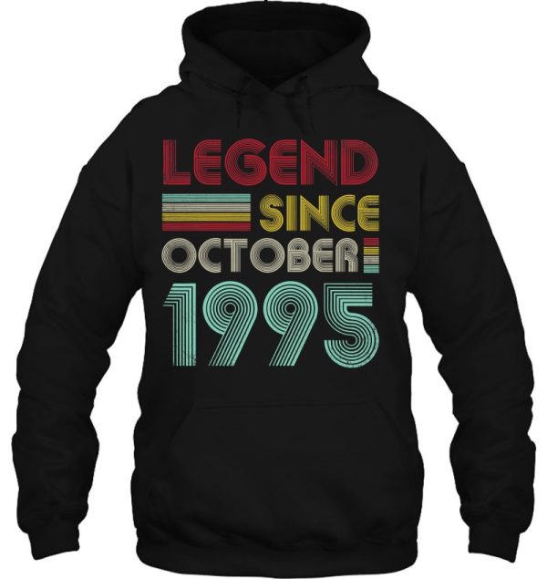 28 Years Old Gifts Legend Since October 1995 28Th Birthday Vintage