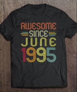 28Th Birthday Gifts Awesome Since June 1995 28 Years Old 1