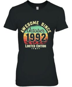 30 Years Old Awesome Since October 1992 30Th Birthday Gifts 1 30 Years Old Awesome Since October 1992 30Th Birthday Gifts 2