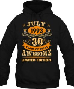 30 Years Old Gift July 1992 30Th Birthday 2 30 Years Old Gift July 1992 30Th Birthday 3