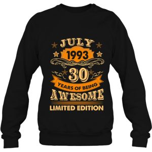 30 Years Old Gift July 1992 30Th Birthday 4