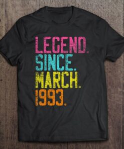 30Th Birthday Gifts Legend Since March 1993 Years 1