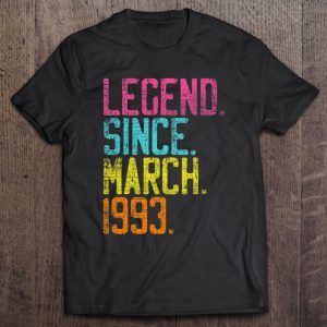 30Th Birthday Gifts – Legend Since March 1993 Years