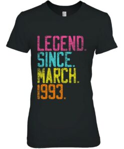 30Th Birthday Gifts Legend Since March 1993 Years 2