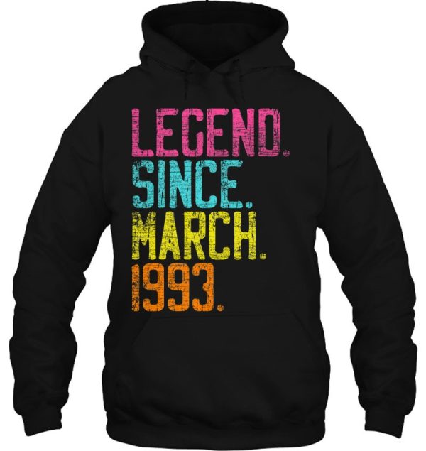 30Th Birthday Gifts – Legend Since March 1993 Years