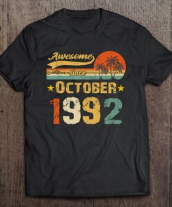 31St Birthday Awesome Since October 1992 31 Years Old 1