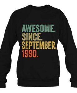 32Nd Birthday Gift 32 Years Old Awesome Since September 1990 Birthday Party 3 32Nd Birthday Gift 32 Years Old Awesome Since September 1990 Birthday Party 4
