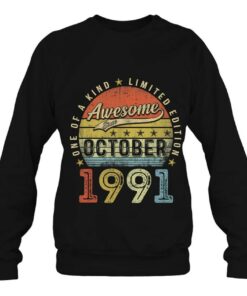 32Nd Birthday Gift Awesome Since October 1991 32 Years Old 3 32Nd Birthday Gift Awesome Since October 1991 32 Years Old 4