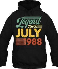 34 Years Old Gifts Legend Since July 1988 34Th Birthday 3