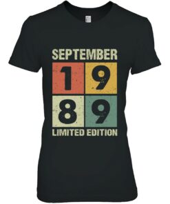 34 Years Old Gifts Vintage September 1989 34Th Birthday 2