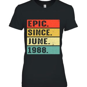 35 Years Old Epic Since June 1988 35Th Birthday Gifts 2