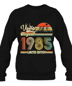 37 Years Old 37Th Birthday Decoration Vintage August 1985 Limited Edition 3 37 Years Old 37Th Birthday Decoration Vintage August 1985 Limited Edition 4