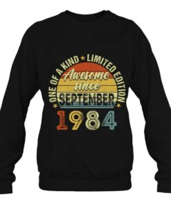 39 Years Old Awesome Since September 1984 39Th Birthday 4