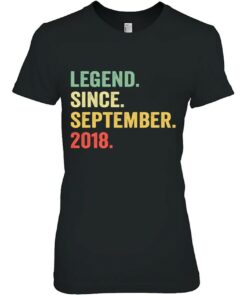 4 Years Old Gift Legend Since September 2018 4Th Birthday 1 4 Years Old Gift Legend Since September 2018 4Th Birthday 2