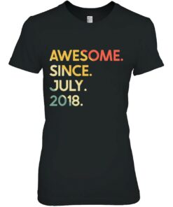 4 Years Old Vintage Legend Since July 2018 4Th Birthday 2