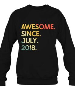 4 Years Old Vintage Legend Since July 2018 4Th Birthday 4