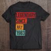 40 Birthday 40 Legendary Since July 1983 Birthday