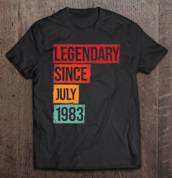 40 Birthday 40 Legendary Since July 1983 Birthday