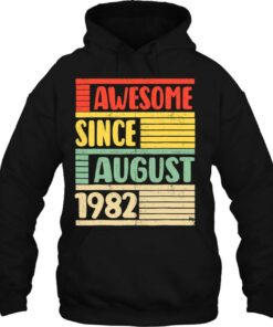 40 Year Old Awesome Since August 1982 40Th Birthday 2 40 Year Old Awesome Since August 1982 40Th Birthday 3