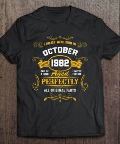 40 Years Old Awesome Since October 1982 40Th Birthday Gifts 1