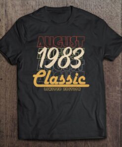 40 Years Old Birthday Gifts Vintage August 40Th 1983 Limited Edition 1