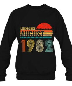 40 Years Old Retro Birthday Gift Legend Since August 1982 Birthday Party 3 40 Years Old Retro Birthday Gift Legend Since August 1982 Birthday Party 4