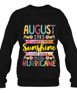 40 Years Old Vintage 1983 August Girl 40Th Birthday 3 40 Years Old Vintage 1983 August Girl 40Th Birthday 4