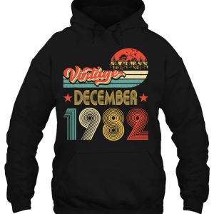 40Th Birthday 40 Years Old Gift Vintage December 1982 Retro 3