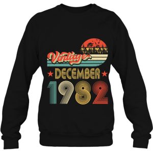 40Th Birthday 40 Years Old Gift Vintage December 1982 Retro 4