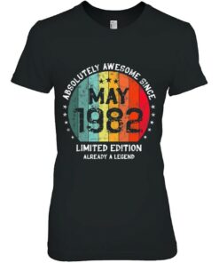 40Th Birthday Absolutely Awesome Since May 1982 Vintage 1 40Th Birthday Absolutely Awesome Since May 1982 Vintage 2