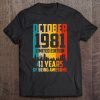 41 Years Old Gifts Vintage October 1981 41St Birthday