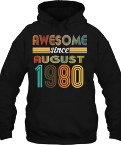 42 Years Old Awesome Since August 1980 42Nd Birthday 2 42 Years Old Awesome Since August 1980 42Nd Birthday 3