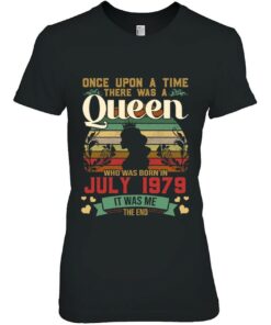 43 Years Old Birthday Girls 43Rd Birthday Queen July 1979 Vintage 1