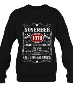 44 Years Old Gifts Decoration November 1978 44Th Birthday 4