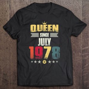 44Th Birthday Party Gift Women Queen Since July 1978 Birthday 1