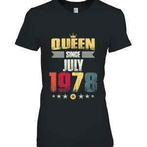 44Th Birthday Party Gift Women Queen Since July 1978 Birthday