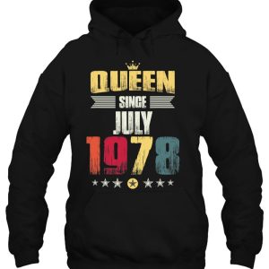 44Th Birthday Party Gift Women Queen Since July 1978 Birthday 3