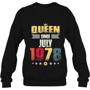 44Th Birthday Party Gift Women Queen Since July 1978 Birthday 4