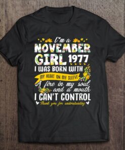 45Th Birthday Floral Girl Limited Edition November 1977 Floral 1