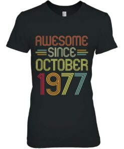 45Th Birthday Gifts Awesome Since October 1977 45 Years Old 1 45Th Birthday Gifts Awesome Since October 1977 45 Years Old 2