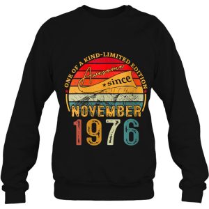 46 Years Old Vintage November 1976 46Th Birthday Mens Womens 4