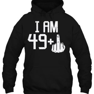 49 1 Plus Middle Finger Fifty Funny 50 Yr 50Th Birthday Gift 3