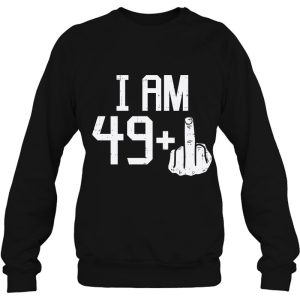 49 1 Plus Middle Finger Fifty Funny 50 Yr 50Th Birthday Gift 4